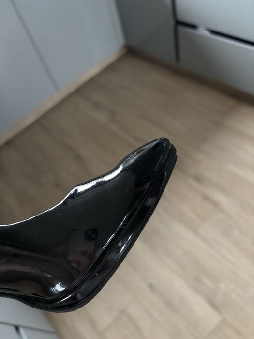 Szpilki czarne lakierowane szpilki lakierowane szpilki 37