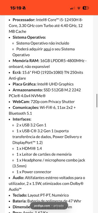 Portátil Lenovo IdeaPad Slim 3