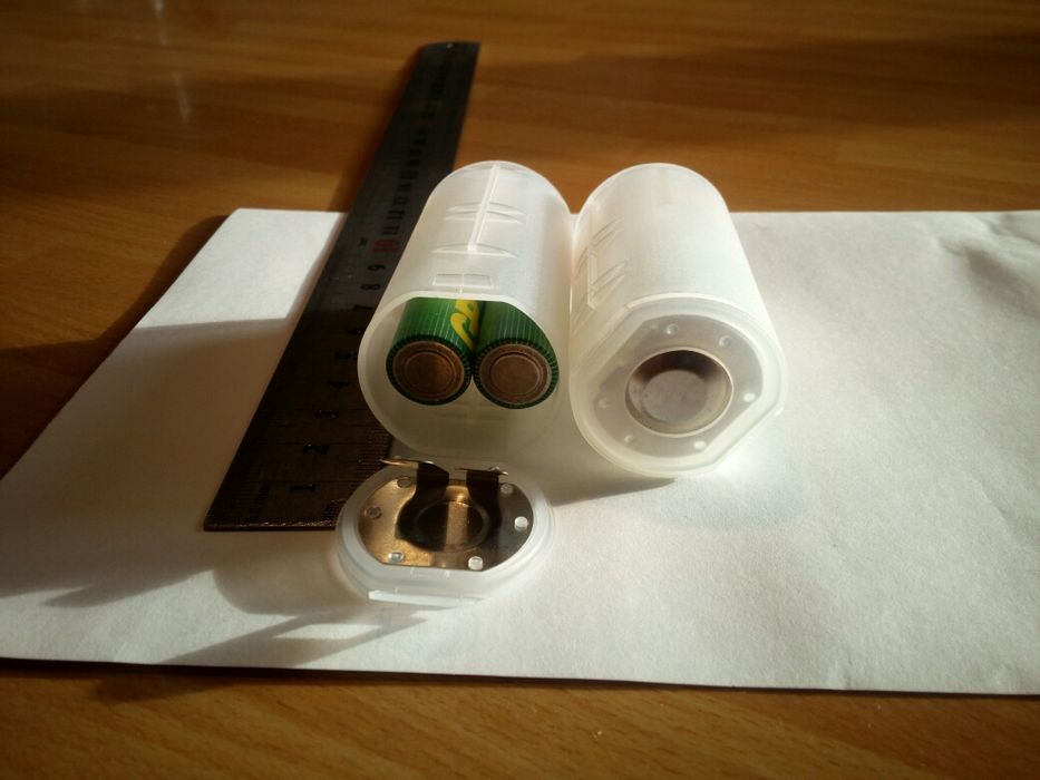 Переходник адаптер для батареек 2 АА на D-R20