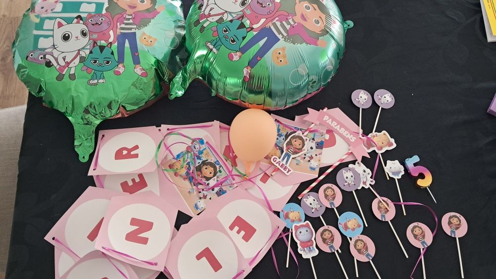 Decoração para aniversário-Gabi