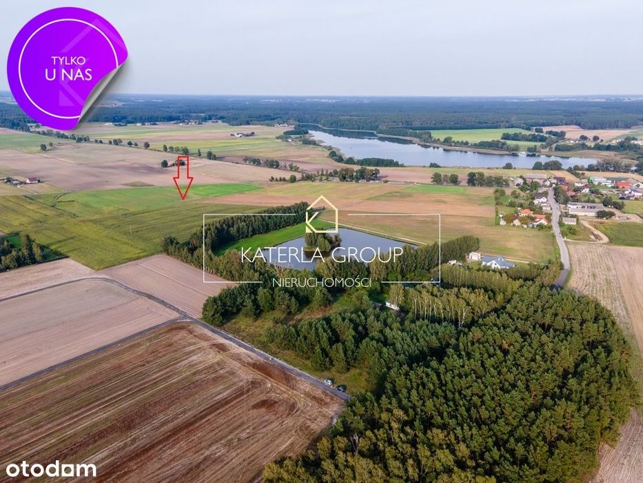 Działka budowlana 1499m2 Bory Tucholskie Sucha