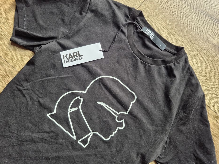 Bluzka Koszulka T shirt Męski Karl Lagerfeld L