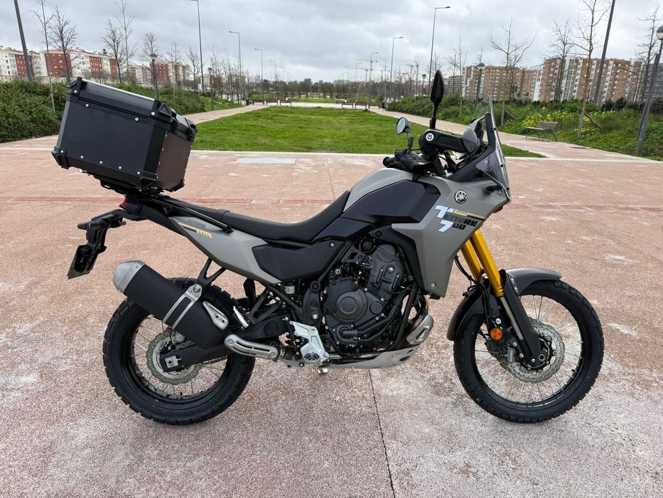 Top Case 55LT e Suporte traseiro - Yamaha Ténéré 700 - 19 a 26