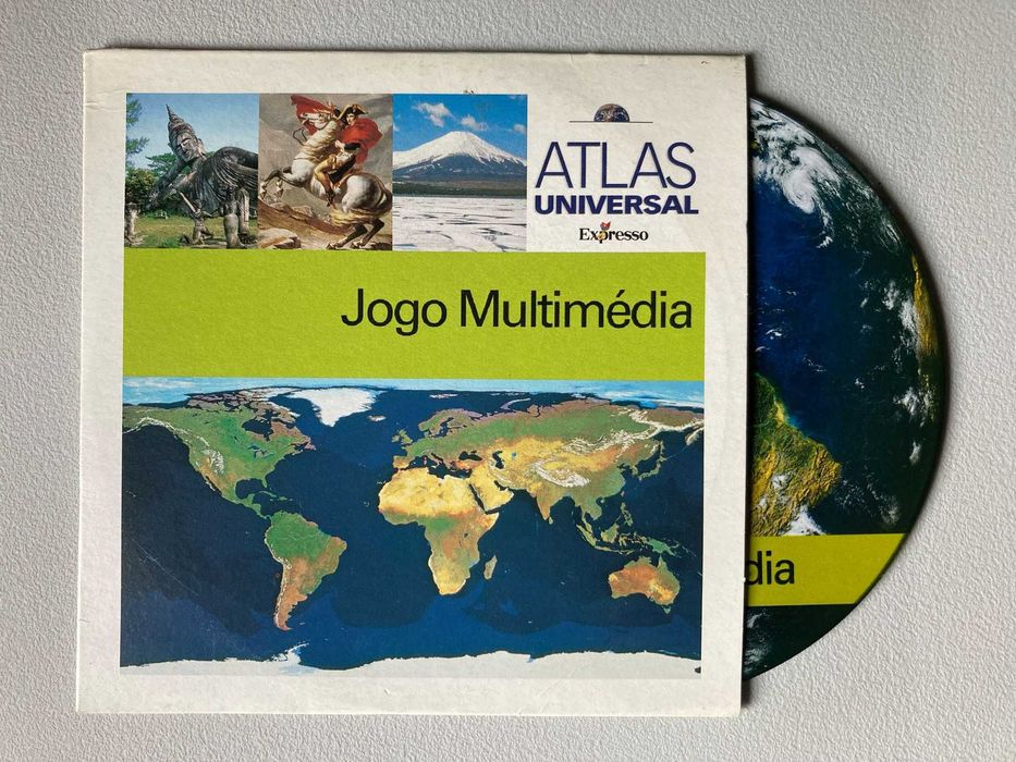 [CD-ROM] Jogo Multimédia Atlas Universal