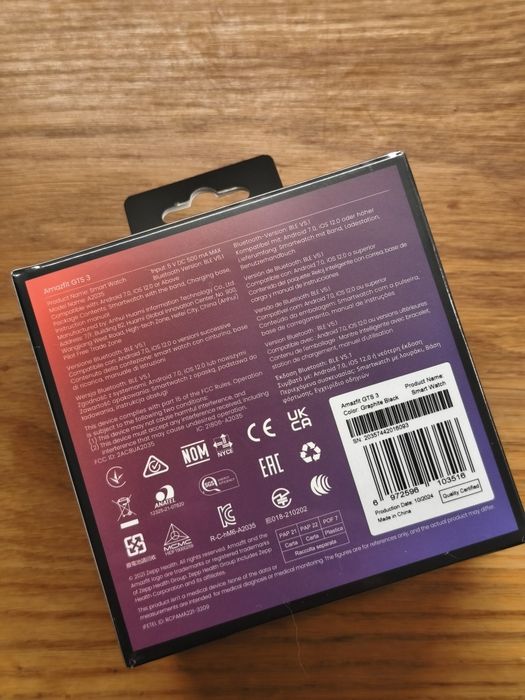 Smartwatch Amazfit GTS3