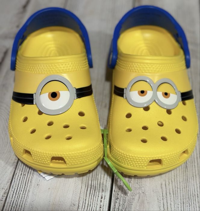 Crocs minecraft minions shark майнкрафт Крокси оригінал на хлопчика