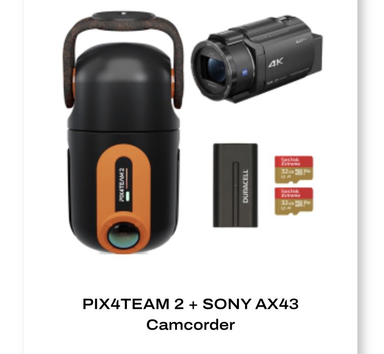 Câmera com IA para rastreamento automático