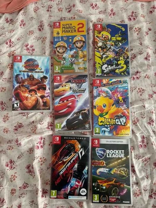 Lote de Jogos Nintendo Switch