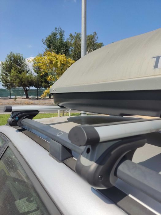 Mala de Tejadilho G3 Titan 320 + Barras de Tejadilho VEVOR