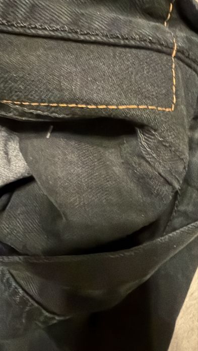 Оригінальні чоловічі джинси Levi's 501 чорні класичні прямого крою W32 L32 M