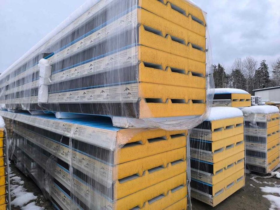 Płyty warstwowe dachowe PIR 120 mm