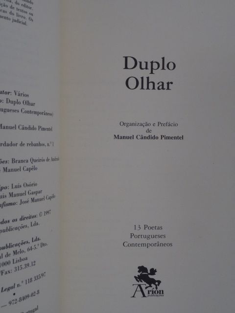 Duplo Olhar de Manuel Cândido Pimental
