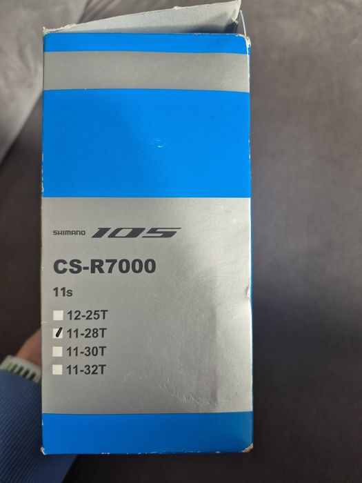 Shimano 105 CS-R7000 – kaseta 11-rzędowa 11-28T | NOWA