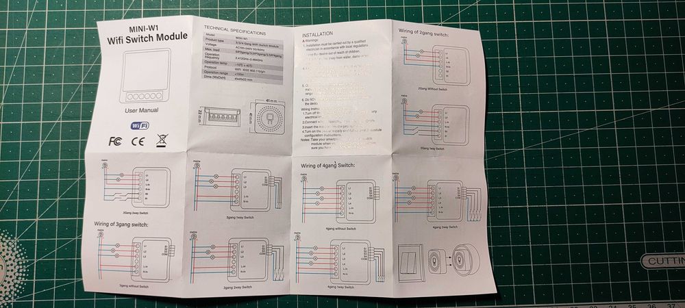 Interruptor WiFi - 2 Vias