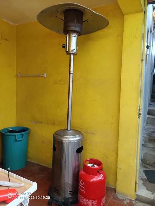 Aquecedor a gaz, exterior