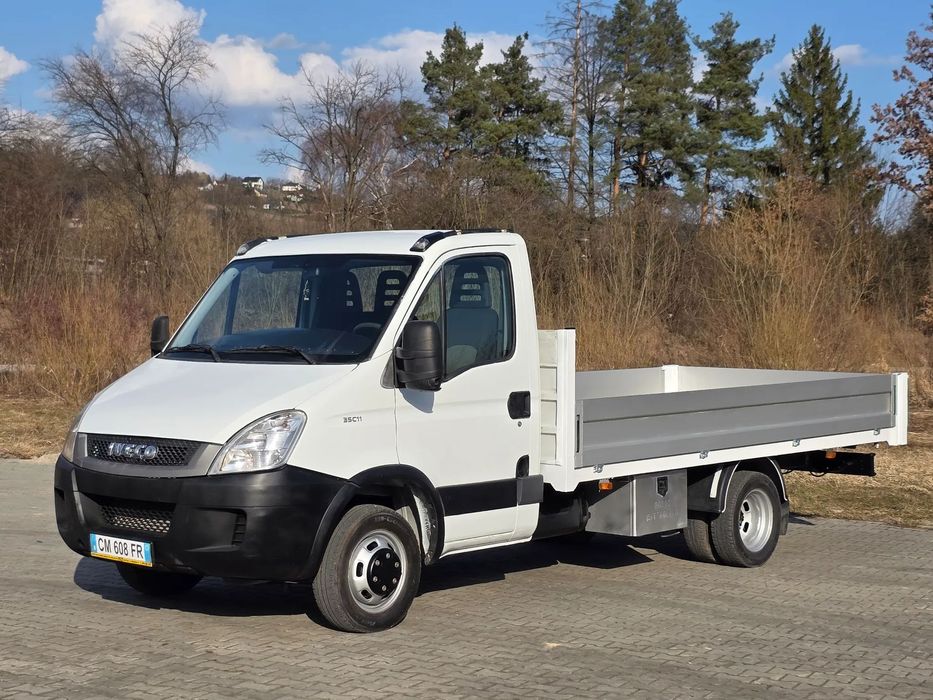 Iveco Daily 35c-12 Skrzynia 4.30 M ! Bez Korozji  ! Z Włoch  !  Rama Wywrotka Kontener hds