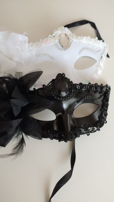 Maska karnawałowa. 2 maski dla przyjaciółek