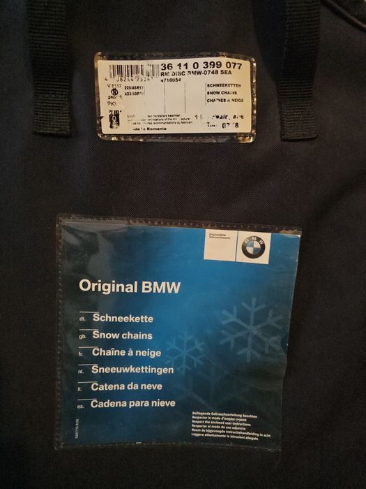 Nowe łańcuchy śniegowe BMW Rud-Matic 36 RM DISC BMW-0748 SEA