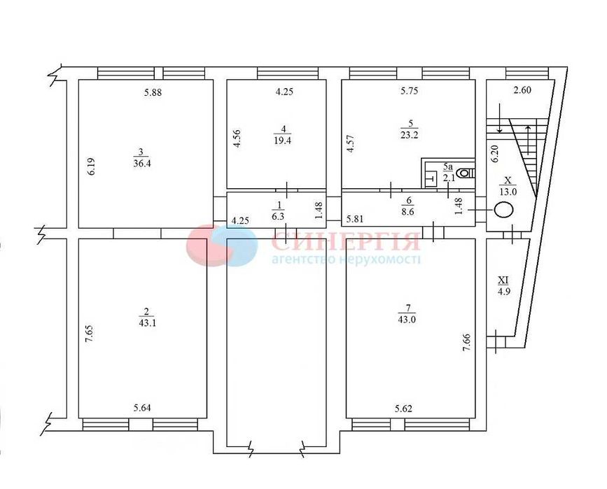 Комерційна нерухомість за адресою бульвар Дружби Народів (площа 360 м²) - Atlanta.ua - фото 16