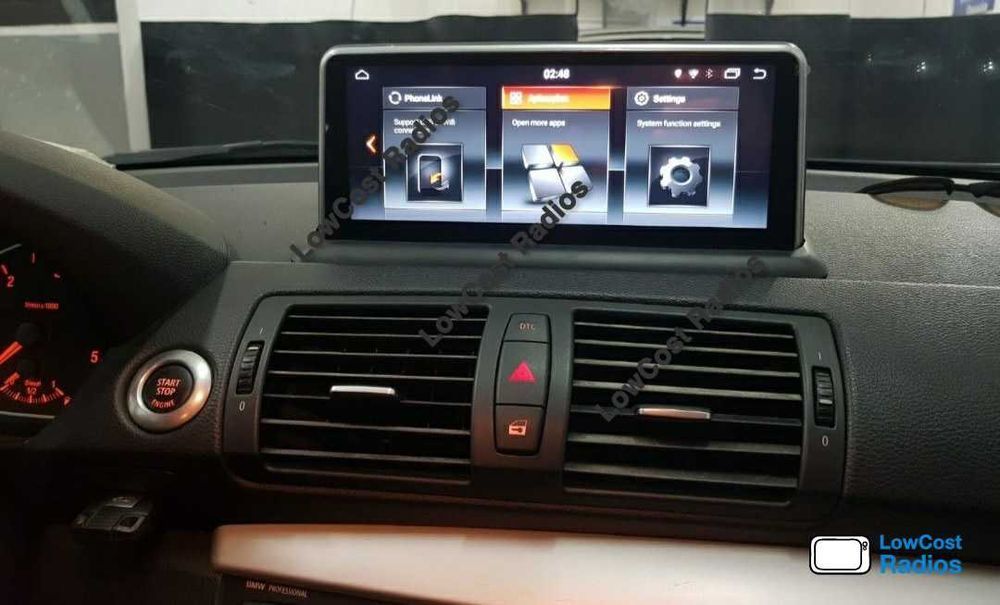 Auto Rádio GPS Android BMW Série 1 (E81 E82 E87 E88) • APPS • WIFI