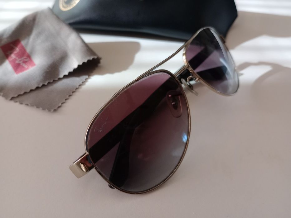 Ray-Ban RB3457 134/8G okulary pilotki orginal.