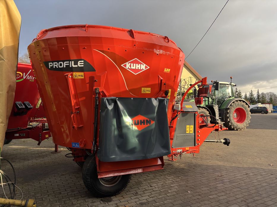 Wóz paszowy Kuhn Profile 12.1 DL paszowóz 2016r strutmann siloking bvl