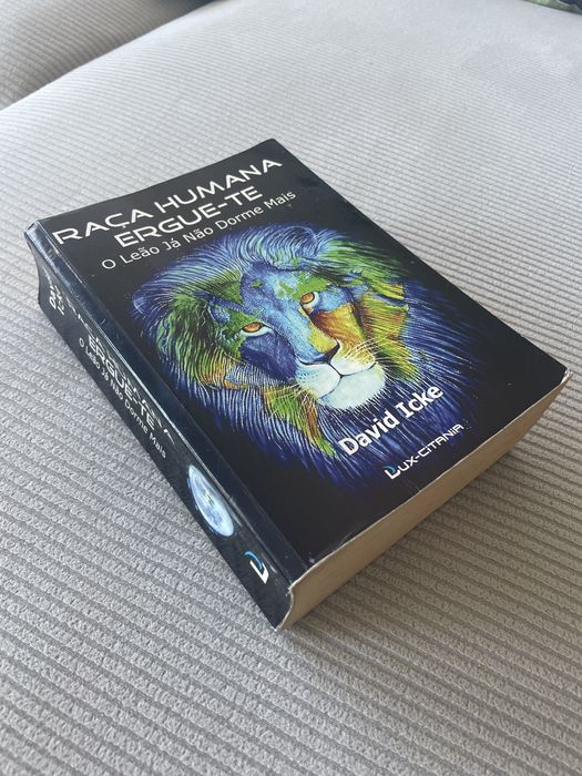 Livro "Raça Humana, Ergue-te: O Leão Já Não Dorme Mais" – David Icke (Esgotado)
