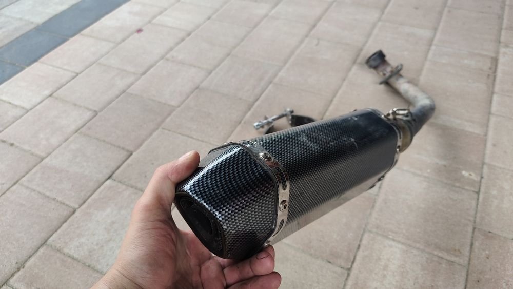 Tłumik skuter Yamaha x-Max 125 zamiennik  akrapovic