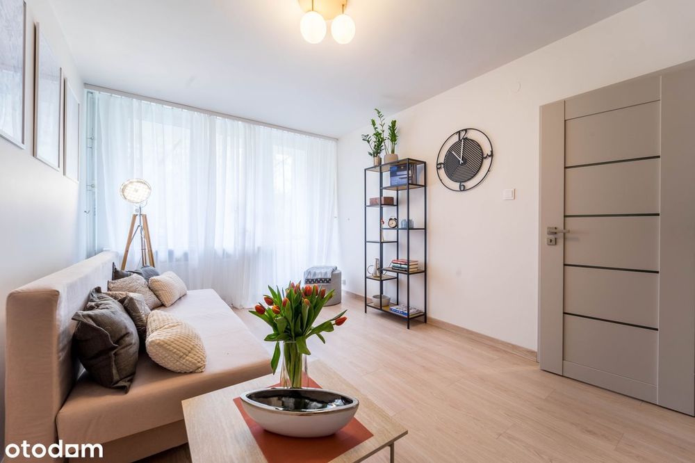 | 37,3 m² | 2 pokoje | po remoncie | Wyszogrodzka |