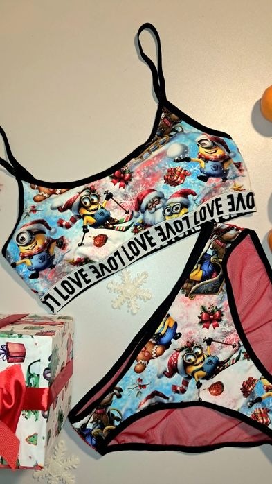 Жіноча білизна, подарунок, жіночий комплект.