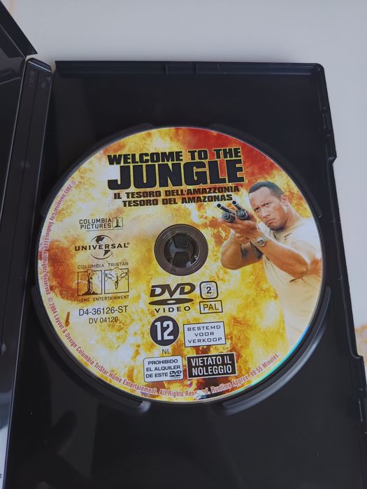 DVD bem vindo a selva