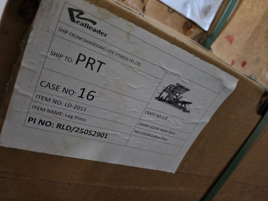 Equipamento Ginasio Reallider - Novo