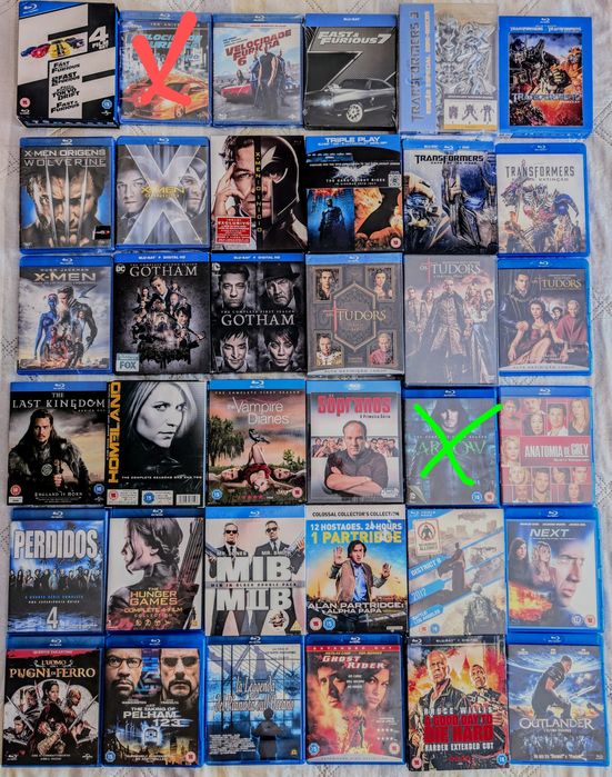 Blu-ray & DVD,s Filmes e Séries de Colecção   v. 8 fotos