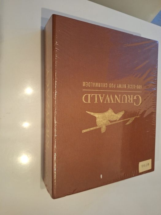 Krzyżacy Henryk Sienkiewicz Wydanie bibliofilskie w folii Grunwald 600