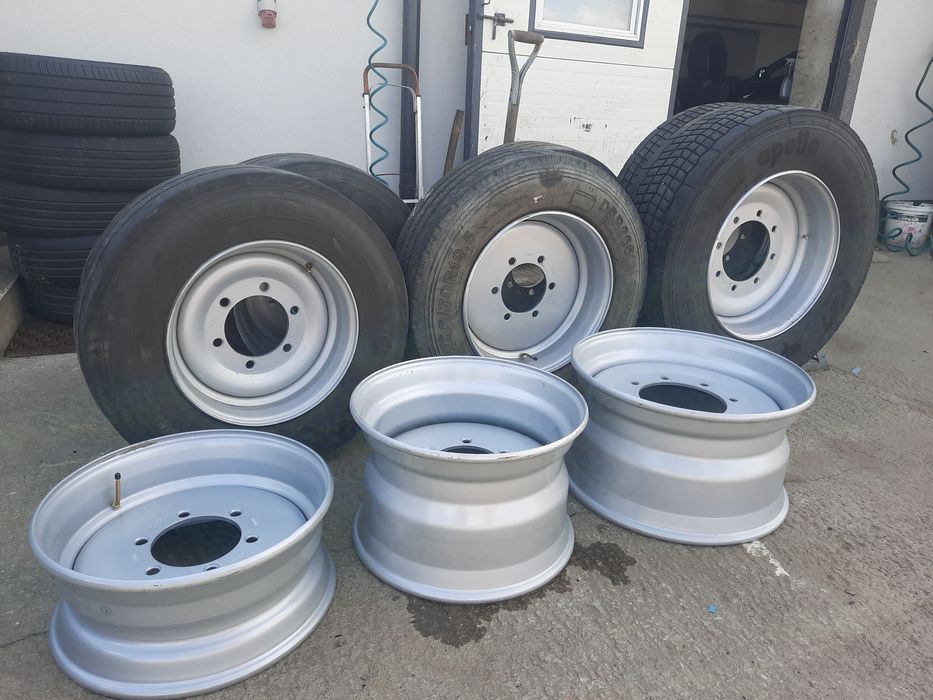 Koła do przyczep rolniczych D47 D50 HL Pronar 17.5 19.5 22.5 cala
