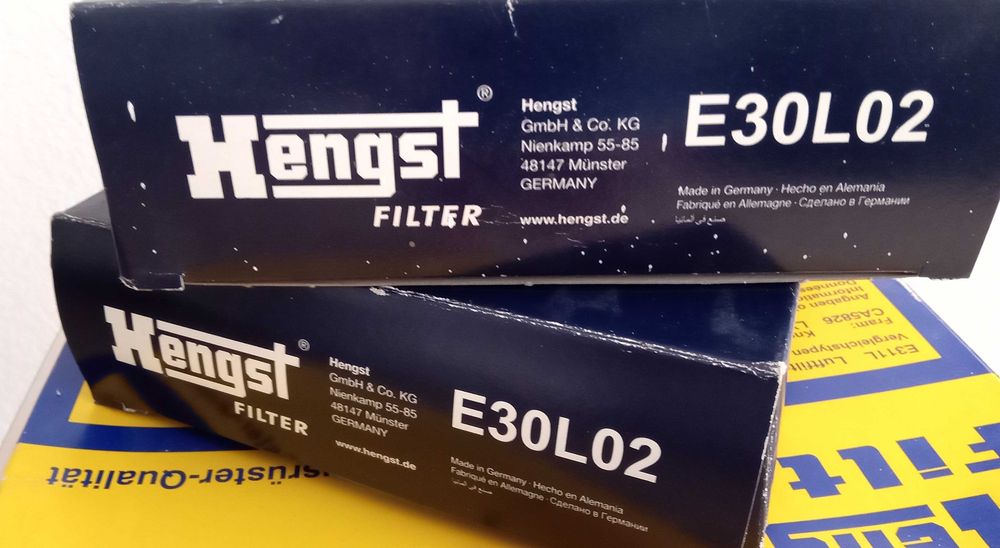 Filtros de ar, varios automoveis, lote de 2 un por 5€