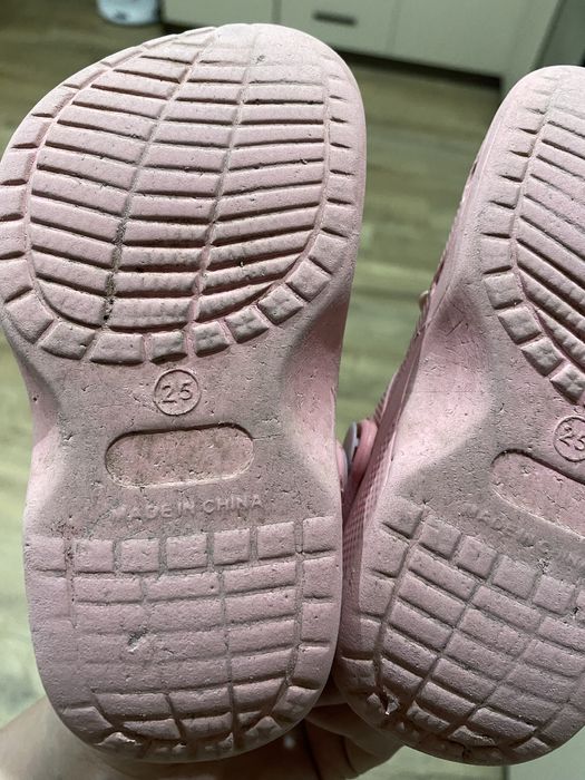 Крокси дитячі рожеві