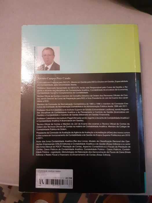 Contabilidade Analitica e de Gestão