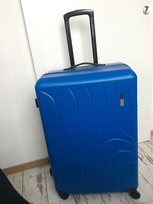 Duża walizka Wittchen (XL) – turkusowa | Solidna | Okazja!