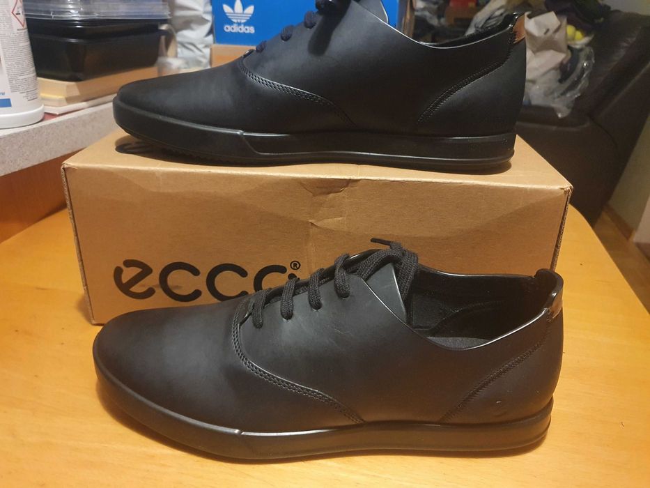 Buty skórzane sneakersy Ecco Travel M Derby  45 EU  28,5 CM