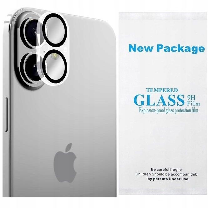 Pełne Szkło Na Aparat Do Apple Iphone 16 Obiektyw Premium