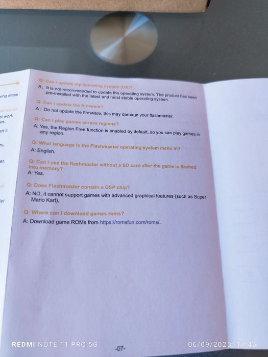 Snes/sfc flashmaster