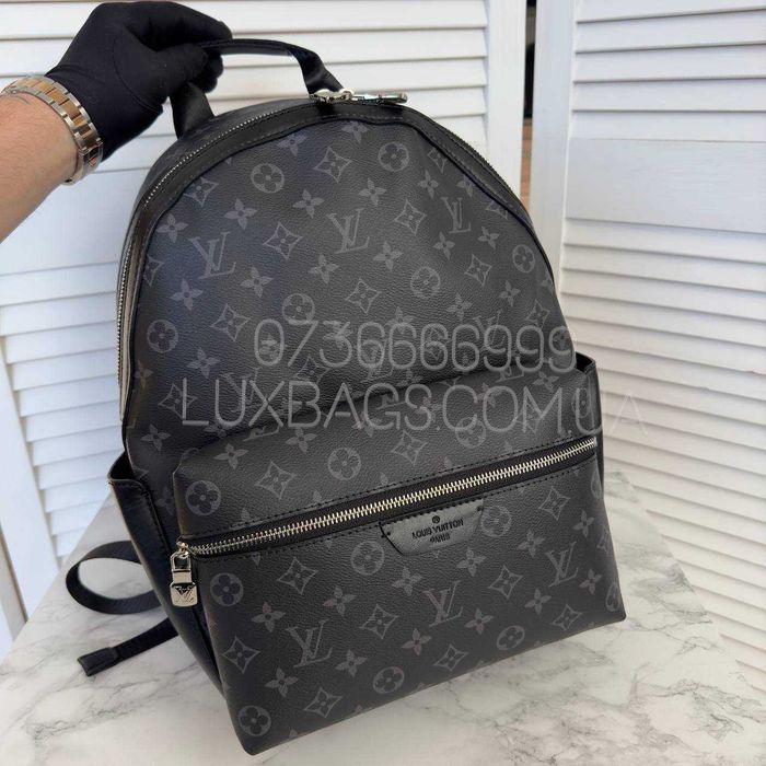 Стильний модний рюкзак Louis Vuitton Discovery Monogram Eclipse