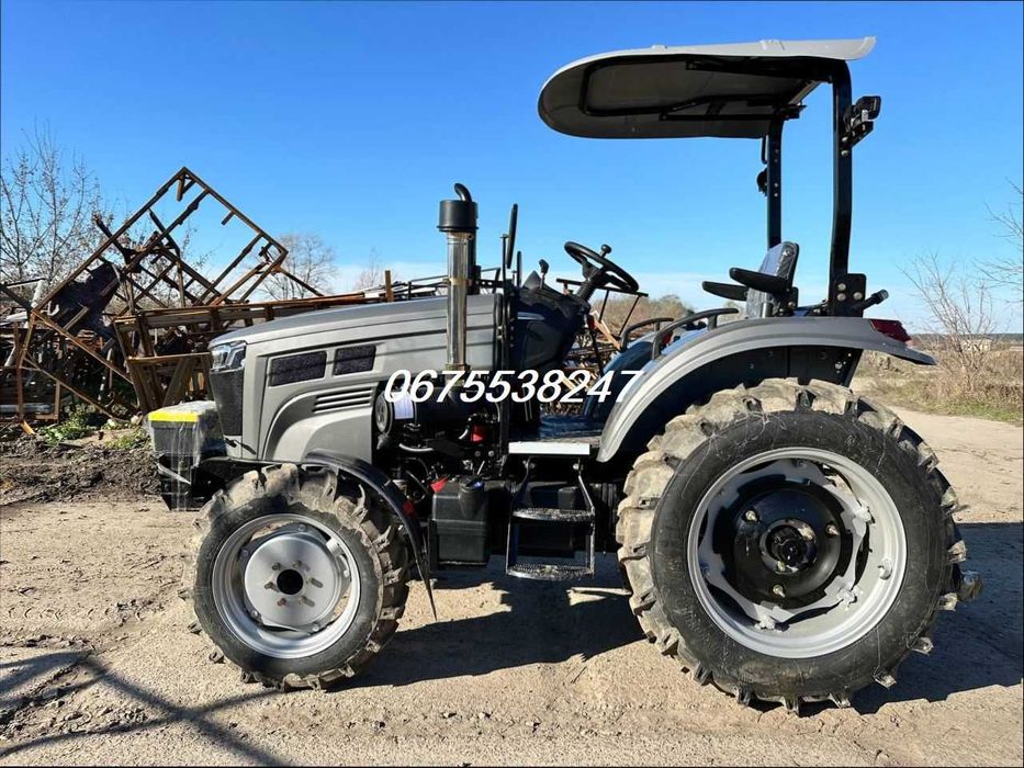 Трактор Скаут TE-504 SR*50к.с.*4х4*Доставка-О*Козирок*СІРИЙ!