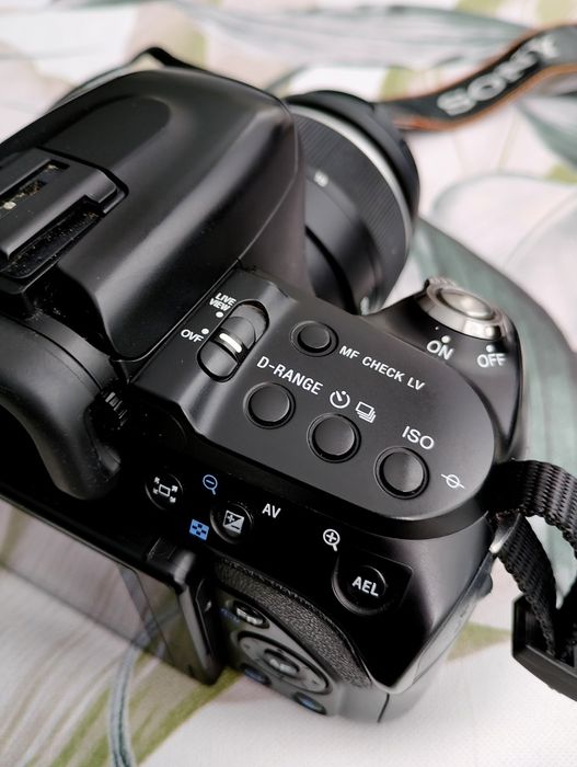 Sony Alpha A500- super lustrzanka .