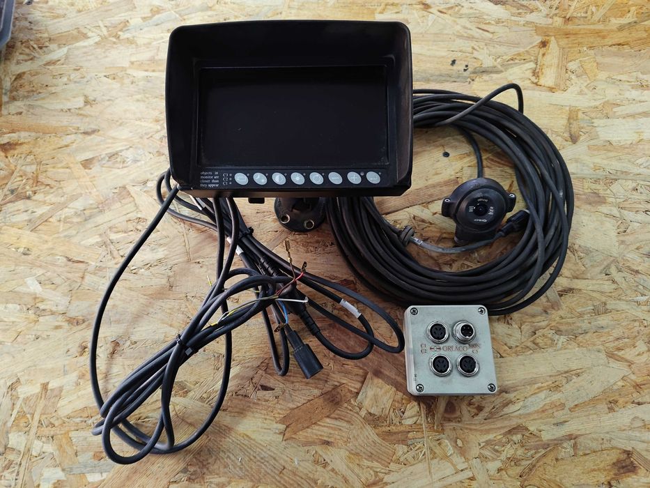 Kamera cofania monitoring maszyn i samochodów Orlaco 12-24V Komplet