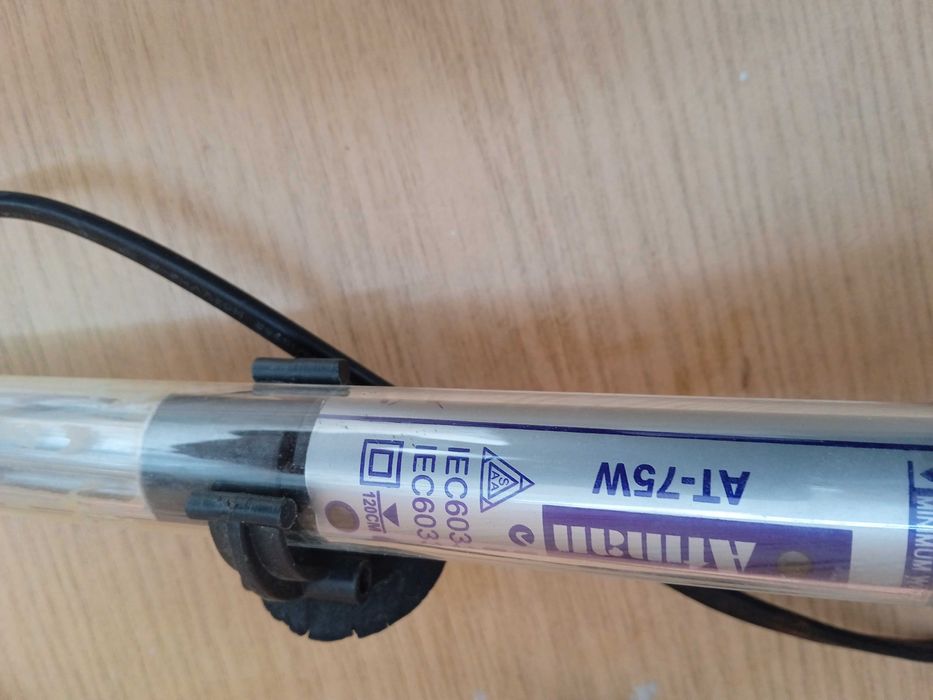 Занурювальний обігрівач для акваріумів Atman AT 75 Вт.