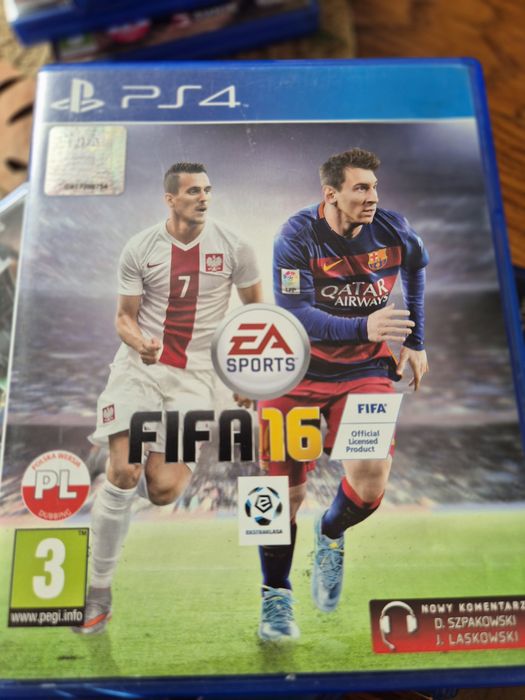 Gra Fifa 16 i PES 2016