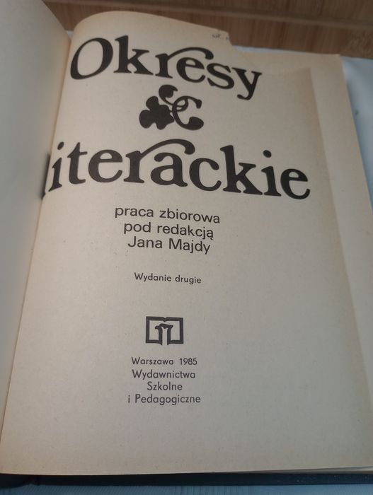 Okresy literackie. Pod red. Jana Majdy