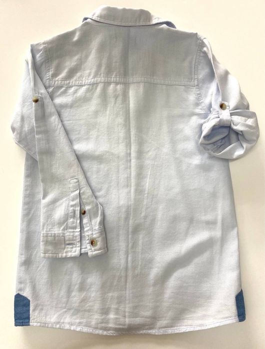 Camisa Azul Claro de Menino
